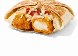 Diablo Ranch Crispy Chicken Crunchwrap Slider