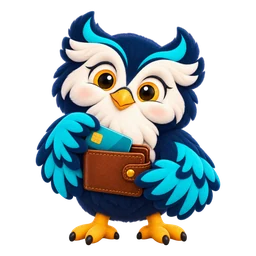 Sensei slides a card into a wallet