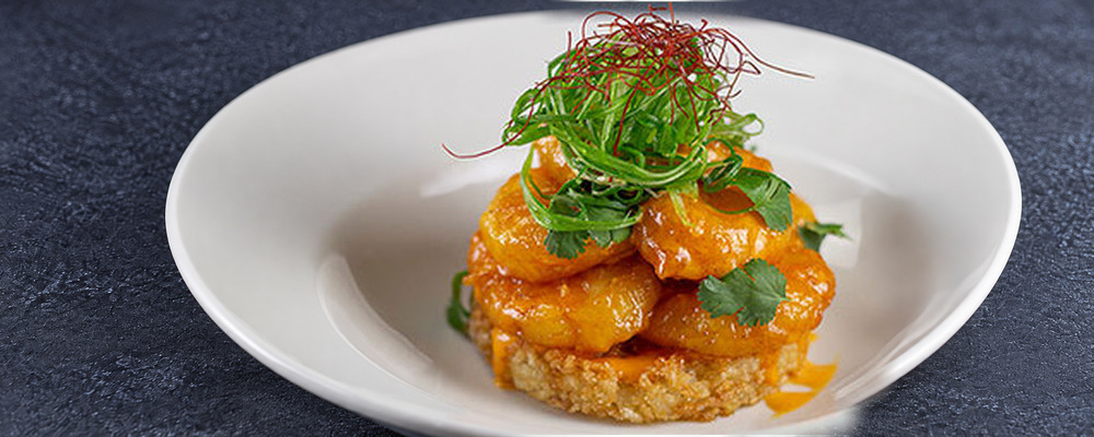 Yard House Firecracker Shrimp appetizer